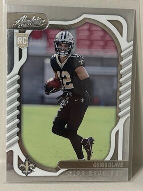 Chris Olave  2022 Panini Absolute Saints Rookie RC NFL Football Card